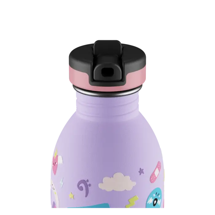 24 BOTTLES 24BOT URBAN BOTTLE 050 MUSIC FRIENDS W/ SPORT LID