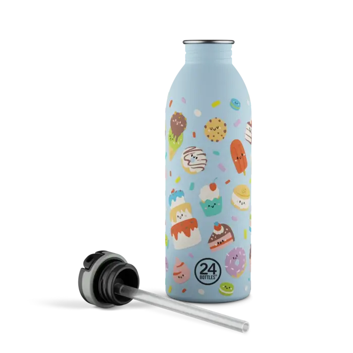 24 BOTTLES 24BOT URBAN BOTTLE 050 SWEET FRIENDS W/ SPORT LID