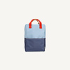 STICKY LEMON BACKPACK LARGE ZISSOU BLUE + BLUE WHALE
