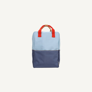 STICKY LEMON STICKY LEMON BACKPACK LARGE ZISSOU BLUE + BLUE WHALE