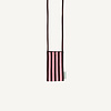STICKY SIS PHONE POUCH KNITTED CHOCOLATE BUBBLEGUM