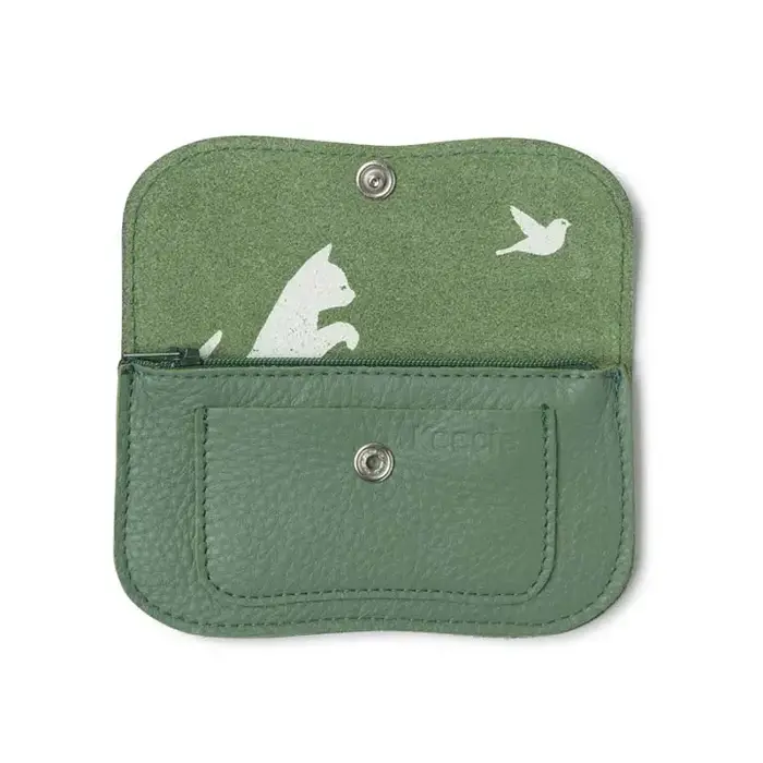 KEECIE KEECIE WALLET CAT CHASE SMALL FOREST