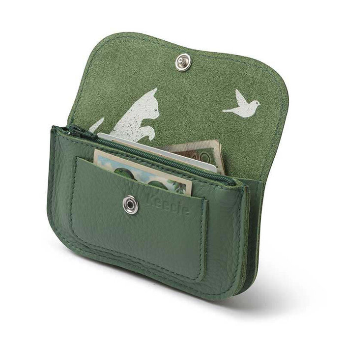 KEECIE KEECIE WALLET CAT CHASE SMALL FOREST