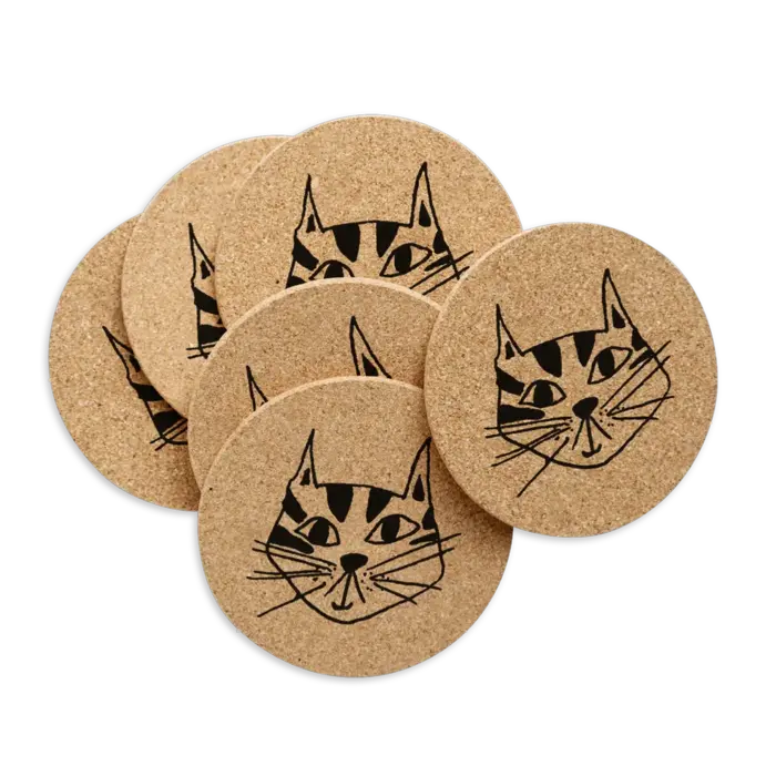 HELEN B HELEN B ONDERZETTERS KITTY (SET VAN 6)