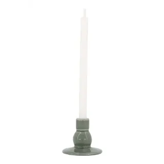 ZUSSS ZUSSS KANDELAAR KERAMIEK BOLLING DONKERGROEN