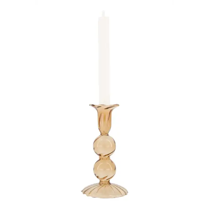 ZUSSS ZUSSS KANDELAAR GLAS BOLLING L BRUIN