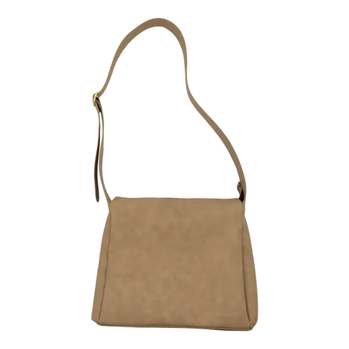 ZUSSS ZUSSS SCHOUDERTAS MET BREDE BAND TAUPE