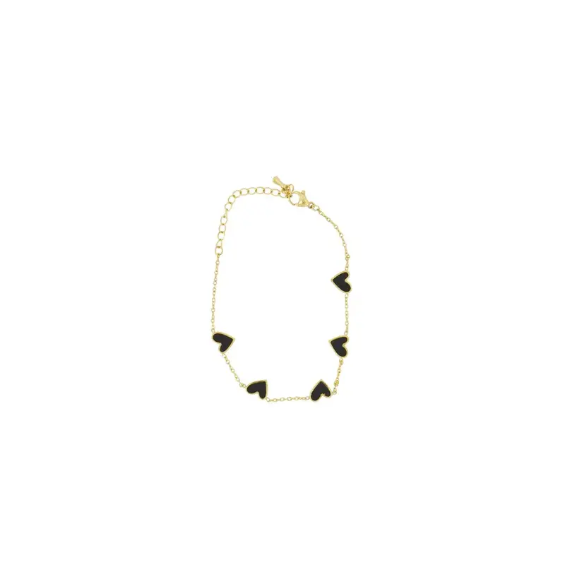 ZUSSS ZUSSS ARMBAND MET HARTBEDEL