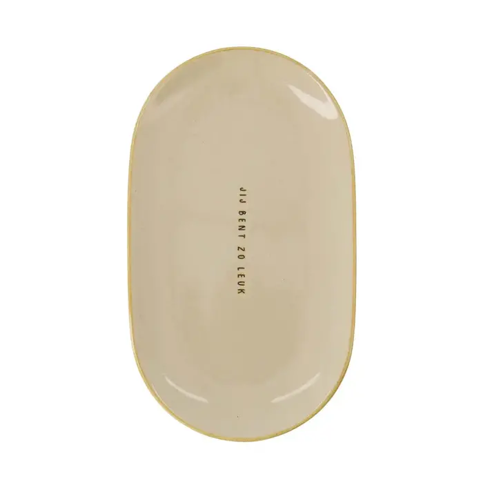 ZUSSS ZUSSS SERVEERSCHAAL JIJ BENT ZO LEUK ZAND