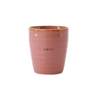 ZUSSS ZUSSS KOFFIEMOK SMILE BURGUNDY