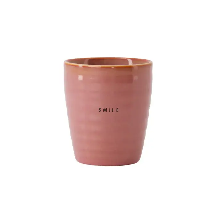 ZUSSS ZUSSS KOFFIEMOK SMILE BURGUNDY