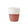 ZUSSS KOFFIEMOK HAPPY WIT/BURGUNDY
