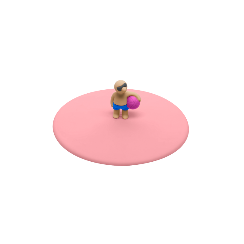 LIV ZOMERDEKSEL BEACH BOYS ROZE BAL