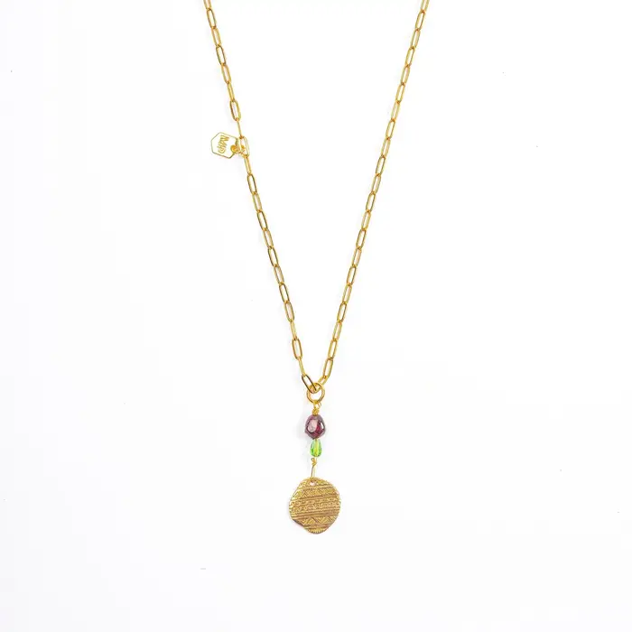 MURIELLE PERROTTI PERROTTI TEMPO KETTING GRANAAT