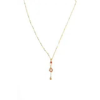 MURIELLE PERROTTI PERROTTI KITZU KETTING GRANAAT