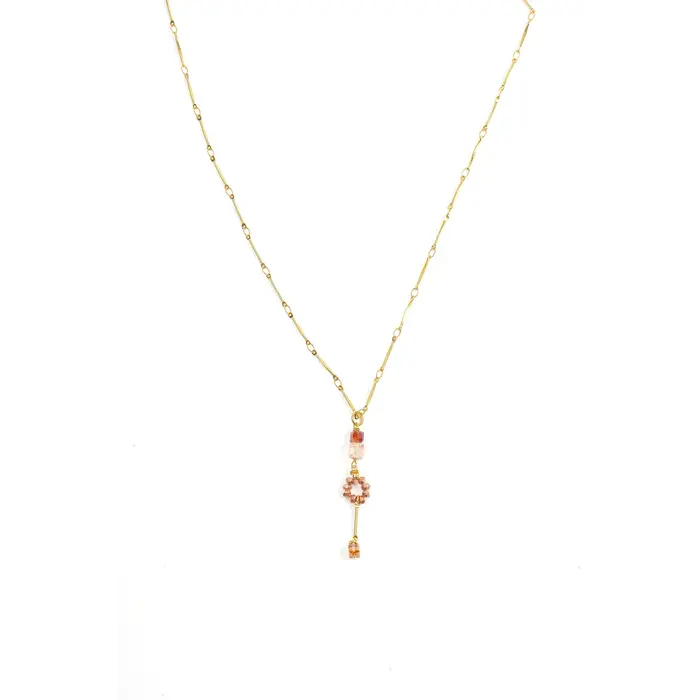 MURIELLE PERROTTI PERROTTI KITZU KETTING GRANAAT