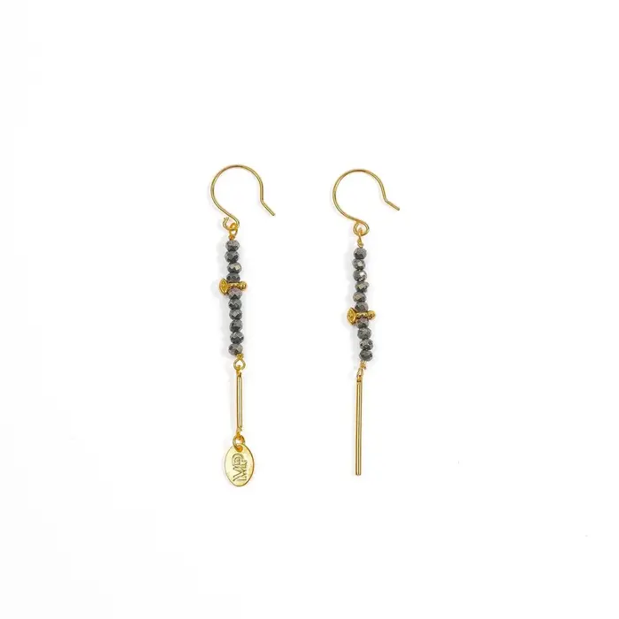 MURIELLE PERROTTI PERROTTI NICE PYRIET GRIJS ASYM