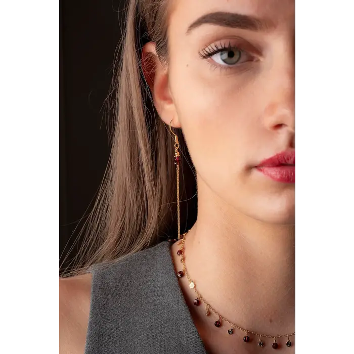 MURIELLE PERROTTI PERROTTI MP CREOOL GRANAAT ASYM