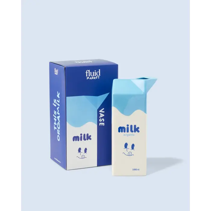 FLUID MARKET FLUID MARKET VASE MILK