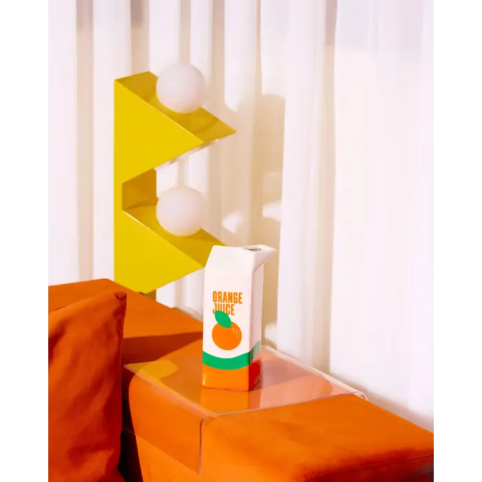 FLUID MARKET FLUID MARKET VASE ORANGE JUICE