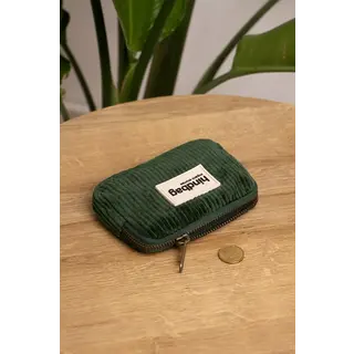 HINDBAG HINDBAG PORTE MONNAIE LILI VELOURS SAPIN