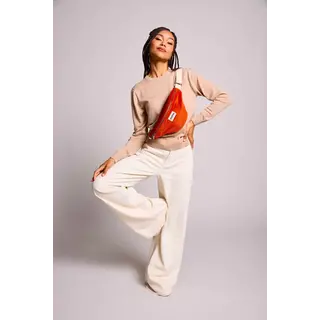 HINDBAG HINDBAG SAC BANANE OLIVIA VELOURS BRIQUE