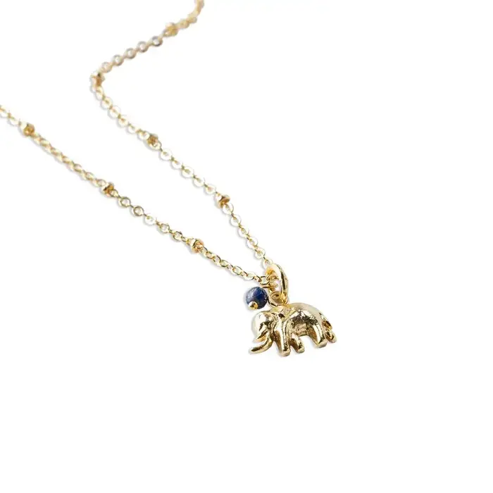 A BEAUTIFUL STORY BS CONVINCED ( OLIFANT KLEIN) LAPIS LAZULI NECKLACE
