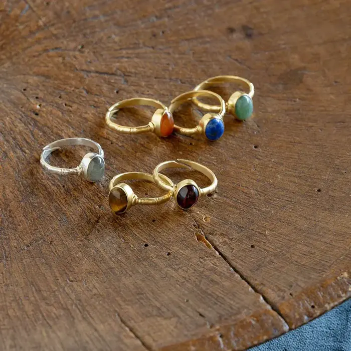 A BEAUTIFUL STORY BS CERTAIN GARNET RING