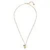 BS CONVINCED ( hart )  GARNET NECKLACE
