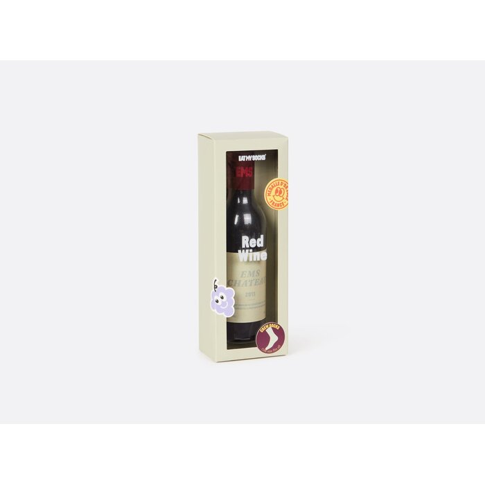 EAT MY SOCKS EMS SOCKS WINE RED