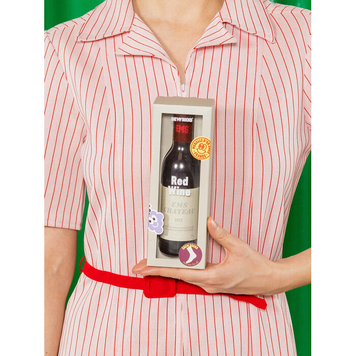 EAT MY SOCKS EMS SOCKS WINE RED