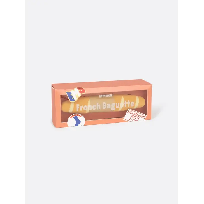 EAT MY SOCKS EMS SOCKS FRENCH BAGUETTE