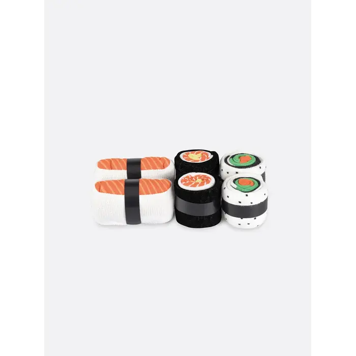 EAT MY SOCKS EMS SOCKS SUSHI BOX (SET VAN 3)