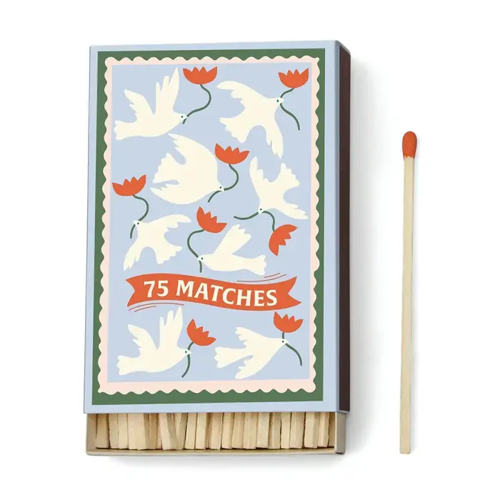 PADDYWAX PADDYWAX A DOPO BOXED MATCHES FLOWER ORANGE