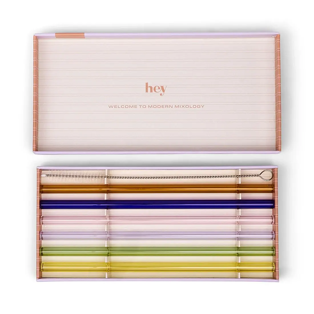 HERE'S HOW HERE'S HOW THE DANNY GLASS HIGHBALL STRAWS (SET OF 6)