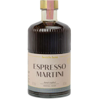 HERE'S HOW HERE'S HOW ESPRESSO MARTINI 500 ML