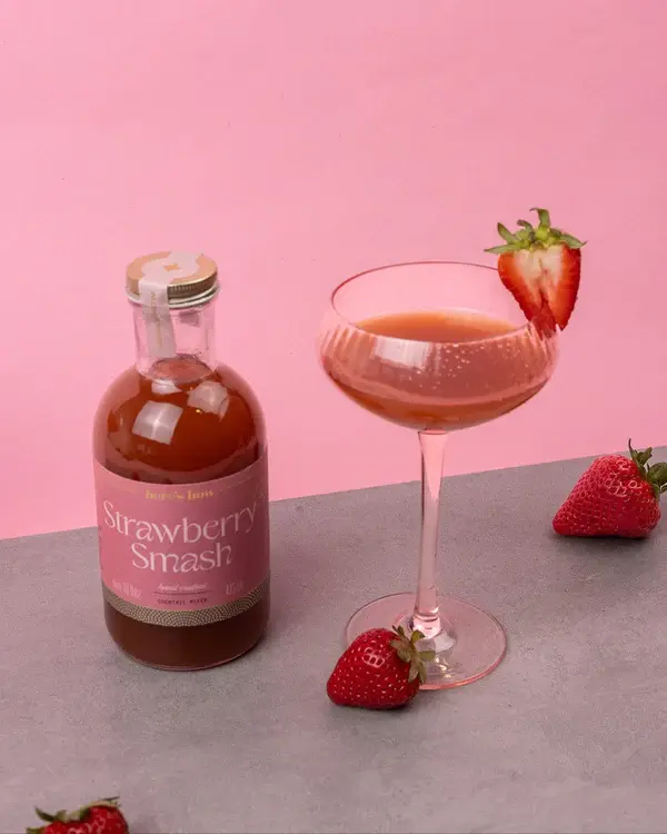 HERE'S HOW HERE'S HOW THE LOU COUPE GLASS BLUSH (SET OF 2)