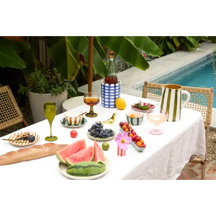 HERE'S HOW HERE'S HOW THE BELLA DIPPING BOWLS OLIVE & BLUE (SET OF 2)