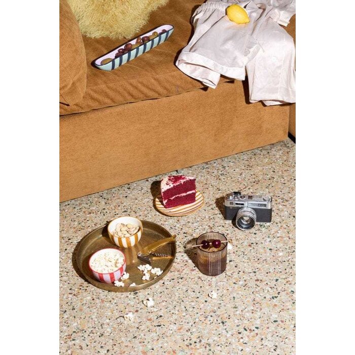 HERE'S HOW HERE'S HOW THE BELLA DIPPING BOWLS OCHRE & RUST (SET OF 2)