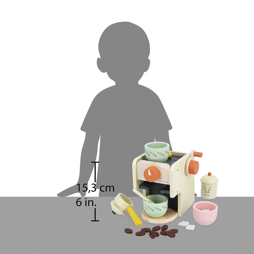 JANOD JANOD ESPRESSOMACHINE IN HOUT