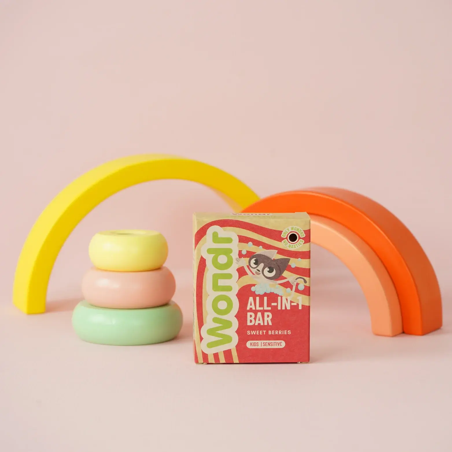 WONDR WONDR KIDS BAR SWEET BERRIES