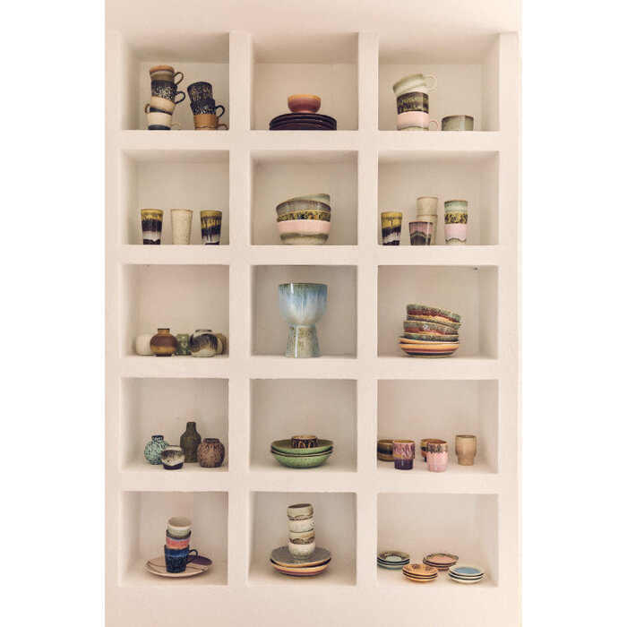 HK LIVING 70S CERAMICS SMALL SCENTED CANDLE CAPE TOWN