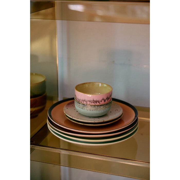 HK LIVING 70S CERAMICS TAPAS BOWLS RENAISSANCE (SET OF 4)