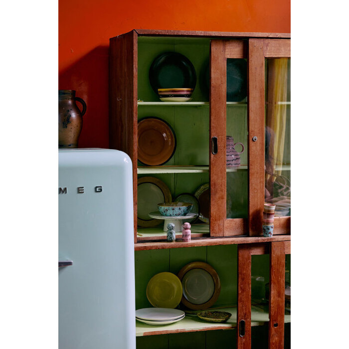 HK LIVING 70S CERAMICS PLATEAU M SMUDGE