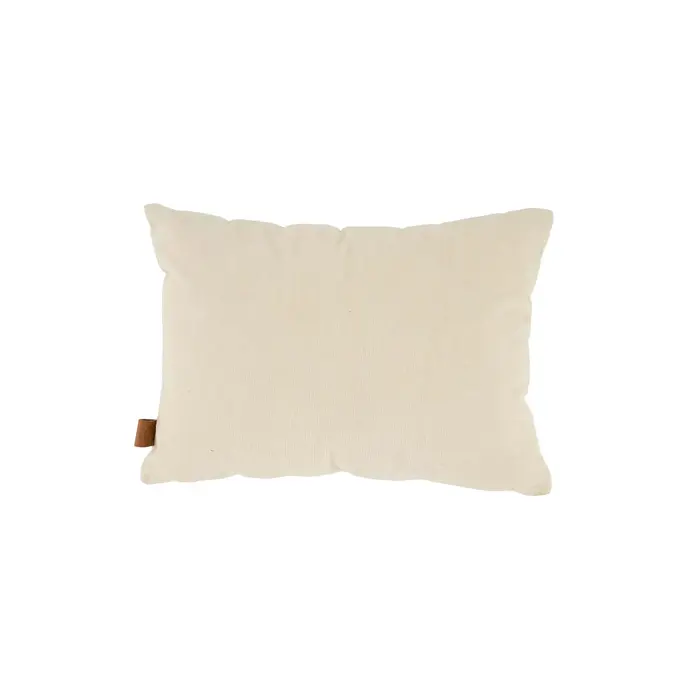 ZUSSS ZUSSS KUSSEN CORDUROY STAPELGEK 35X25CM ZAND/ANTRACIETGRIJS