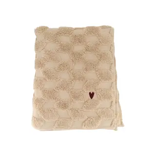 ZUSSS ZUSSS PLAID HARTJE ZAND/DONKERGROEN