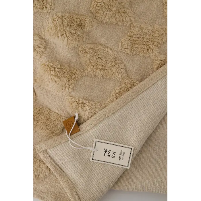 ZUSSS ZUSSS PLAID HARTJE ZAND/DONKERGROEN