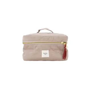 ZUSSS ZUSSS BEAUTYCASE CORDUROY LOVE ZAND