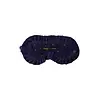 ZUSSS SLAAPMASKER VELVET STERREN DONKERBLAUW/GOUD
