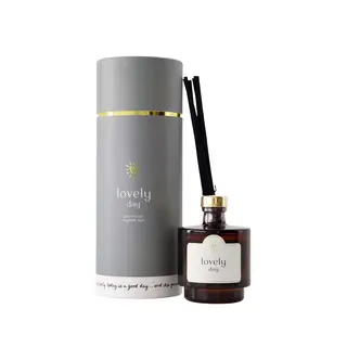 ZUSSS ZUSSS GEURSTOKJES IN KOKER LOVELY DAY GRIJSBLAUW